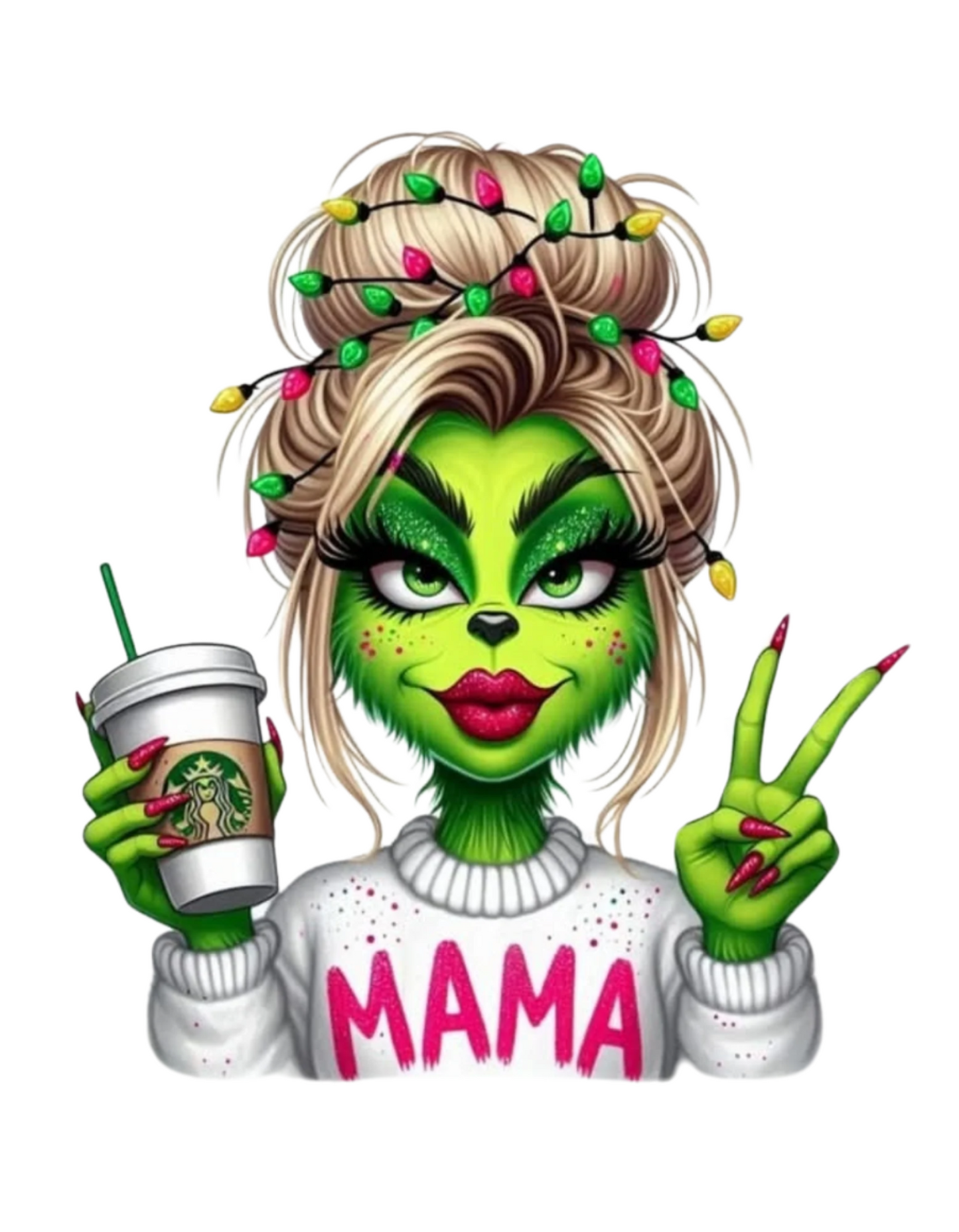 Women's Christmas Grinch Hoodie