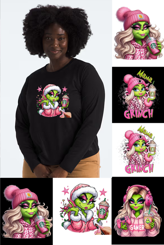 Women's Christmas Grinch Sweatshirt
