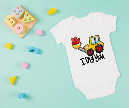 Baby Valentine's Day Onesie