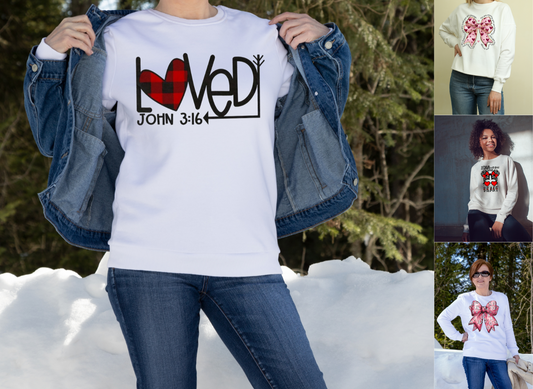 Women's Valentine's Day Sweatshirt