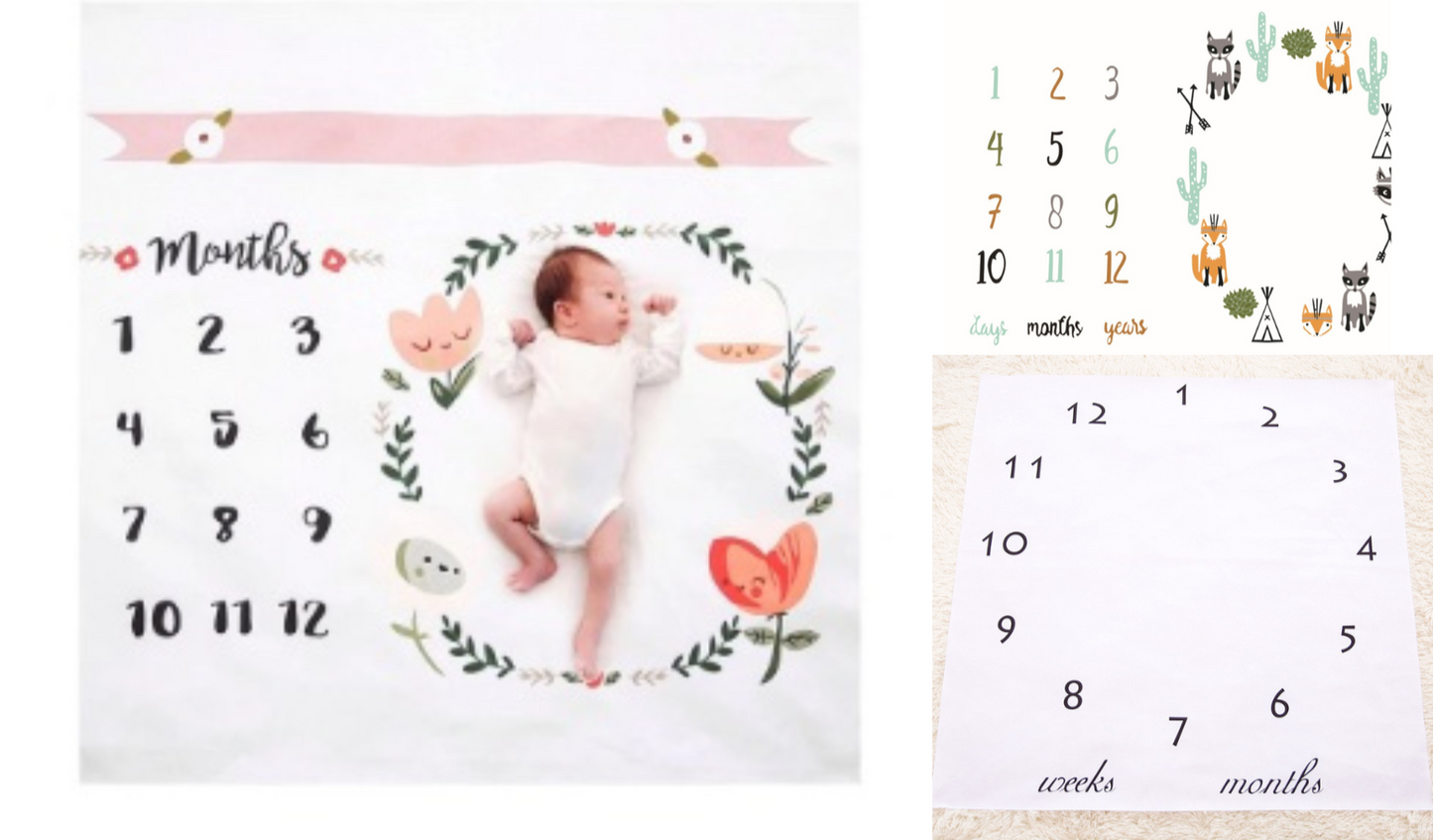 Baby Milestone Blanket