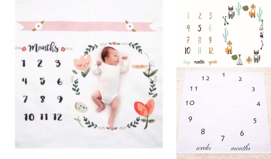 Baby Milestone Blanket