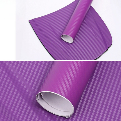 Vehicle 3D Carbon Fiber Sticker Roll