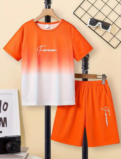 Boy's Cotton Blend Outfit 2pcs set