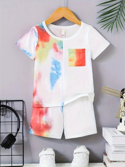 Boy's Cotton Blend Outfit 2pcs set