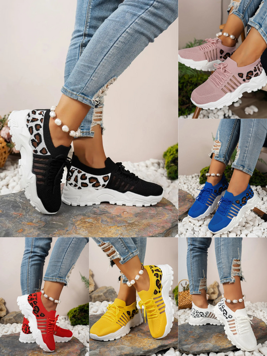 Women's Leopard Sneakers