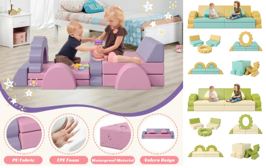 Children's Foam Playset 10pcs