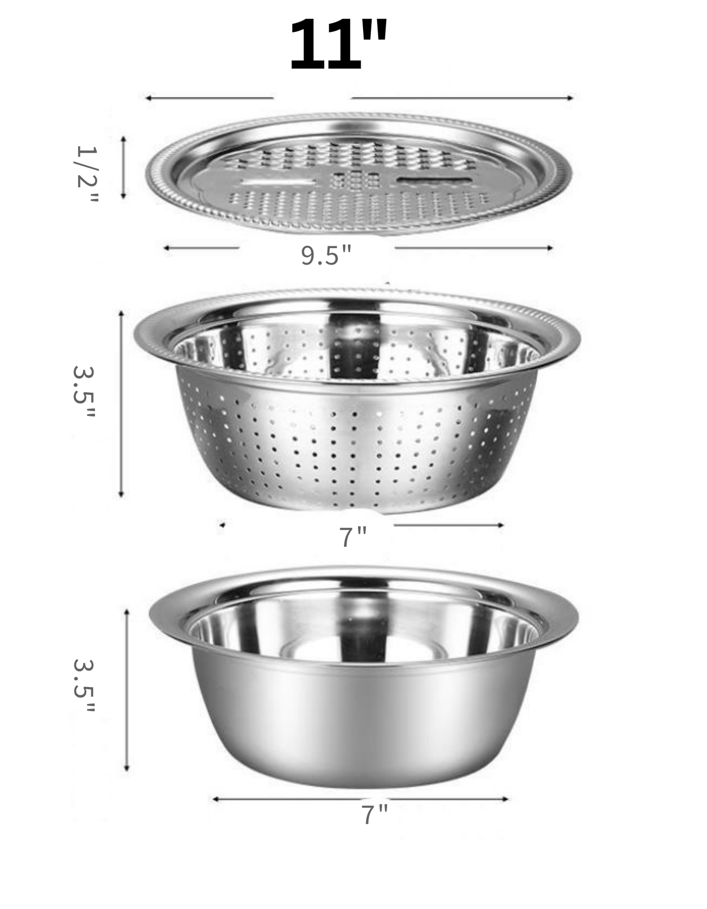 Multifunctional Stainless Steel Vegetable Chopper