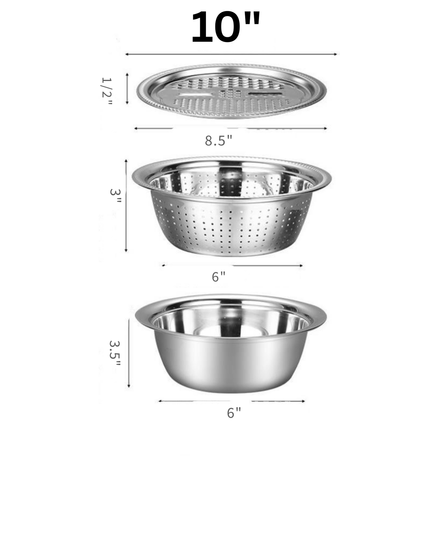 Multifunctional Stainless Steel Vegetable Chopper