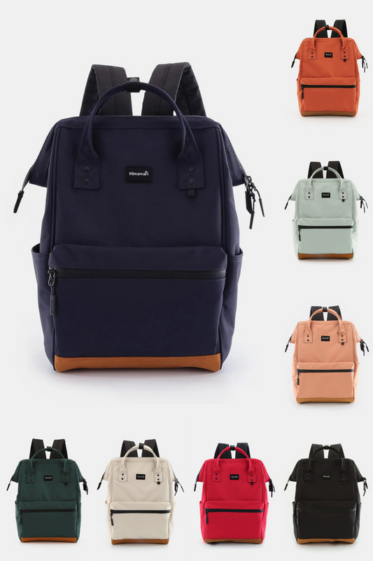 Himawari Waterproof Canvas Backpack