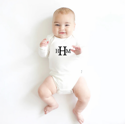 Baby Initial Onesie
