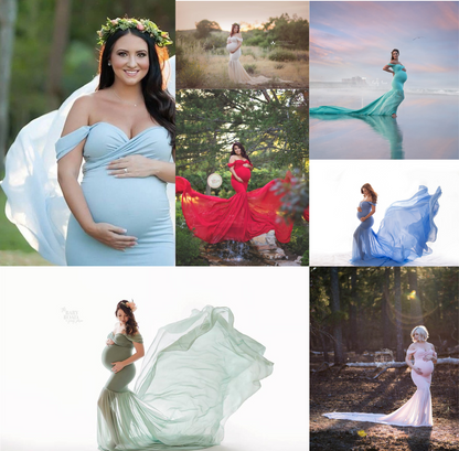 Maternity Floating Photoshoot Dress