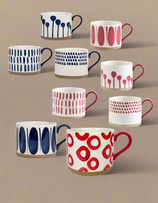 Painted Ceramic Mug