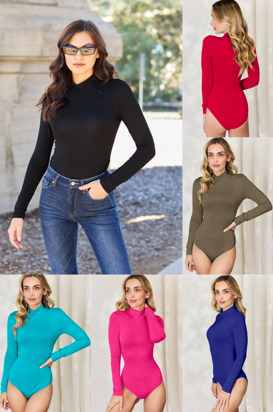 Basic Bae Long Sleeve Bodysuit
