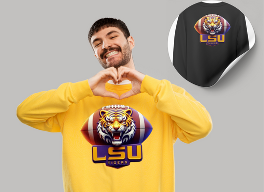 LSU Football Sweatshirt