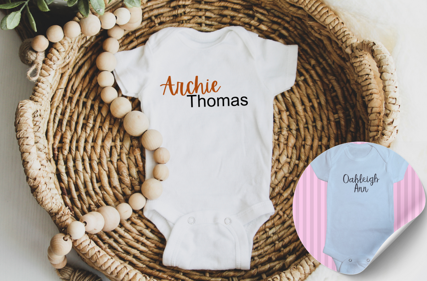 Baby Name Onesie