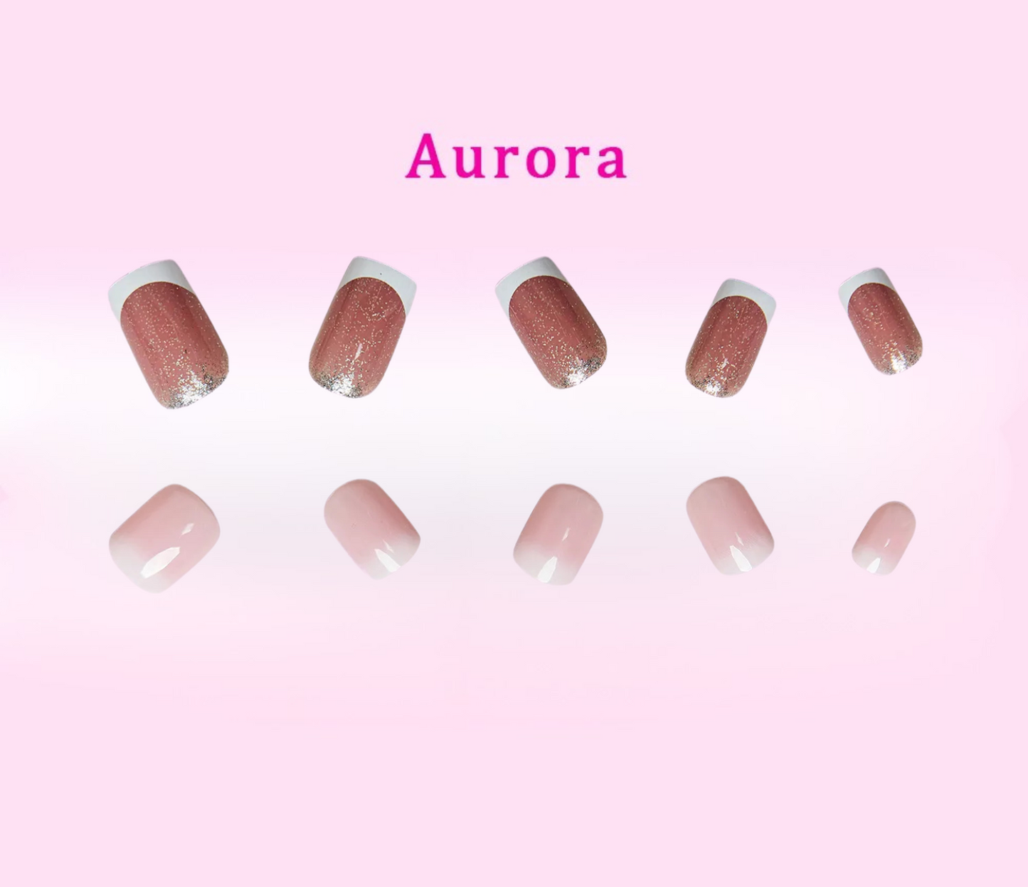 So Pink Beauty Midnight Bliss Collection Press-On Nails