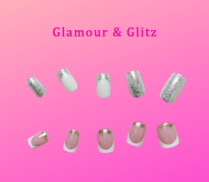 So Pink Beauty Midnight Bliss Collection Press-On Nails
