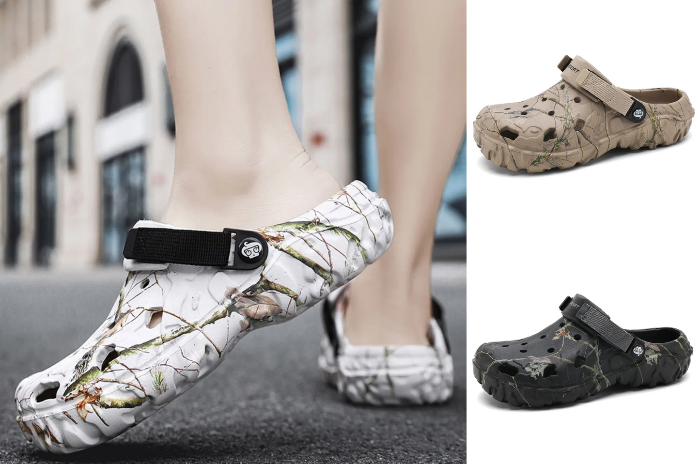 Men's Sole Sport Camo Mocks