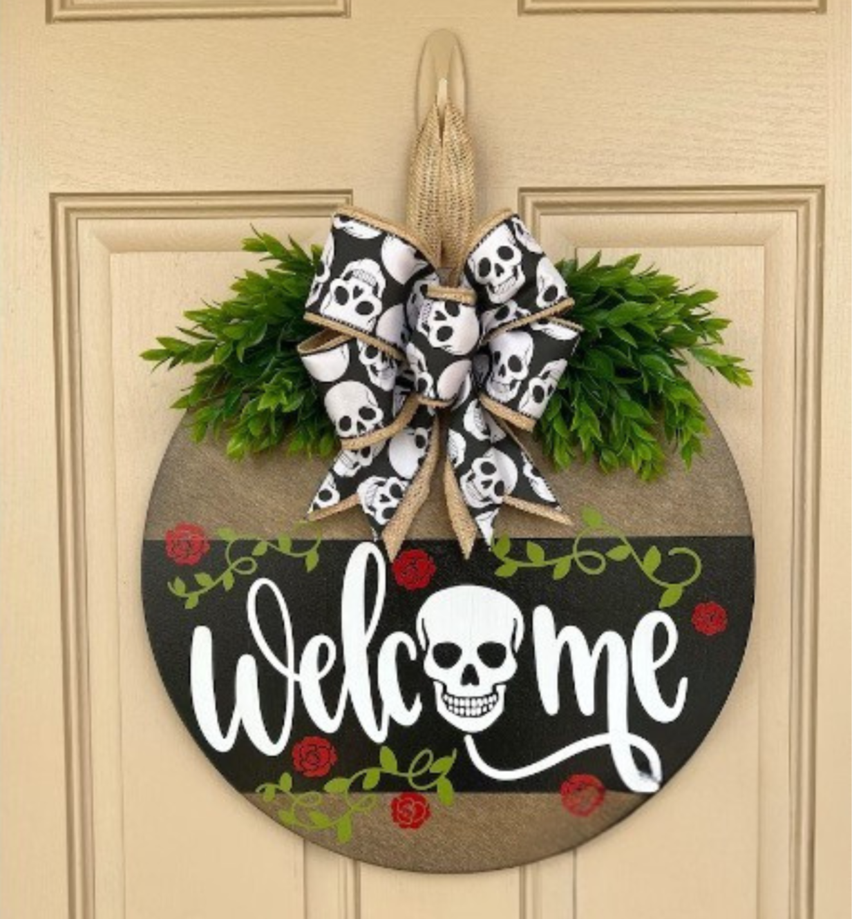 Halloween Wooden Door Hangers