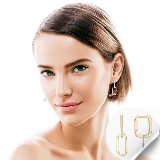 Double Linked Earrings