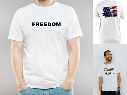 Charlie Kirk Roman 8:28 T-Shirt