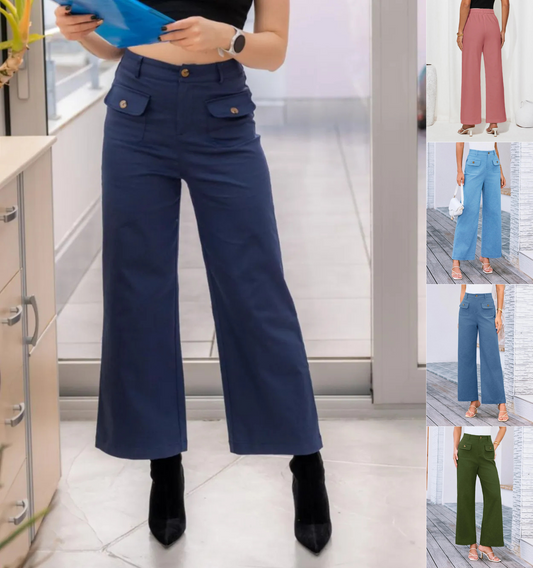 Irina Wide Leg Trousers