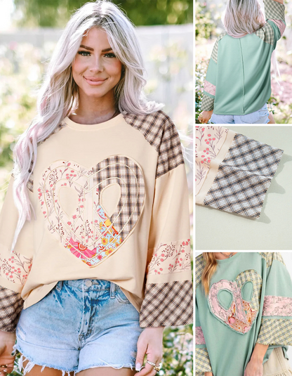 Women's Peace Heart Shirt