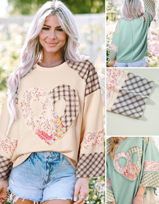 Women's Peace Heart Shirt