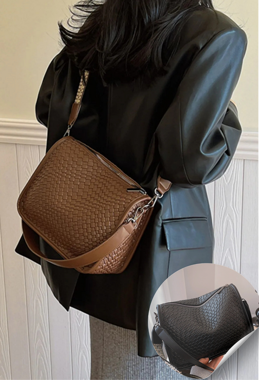 Envy Textured Leather Handbag