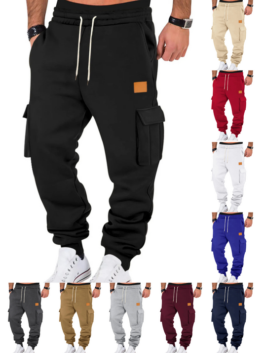 Men's Full Size Cargo Jogger