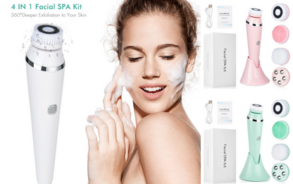 4 in 1 Rechargeable Facial Spa Kit