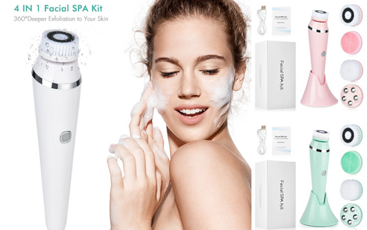 4 in 1 Rechargeable Facial Spa Kit