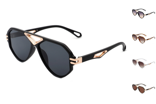Men's Retro Aviator Sunglasses