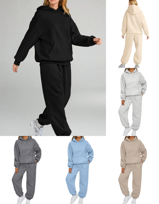 Hatley Designs Hype Hoodie Sweatsuits 2pcs set