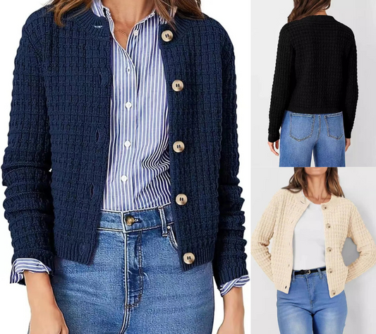 Women's Cable Knit Cardigan