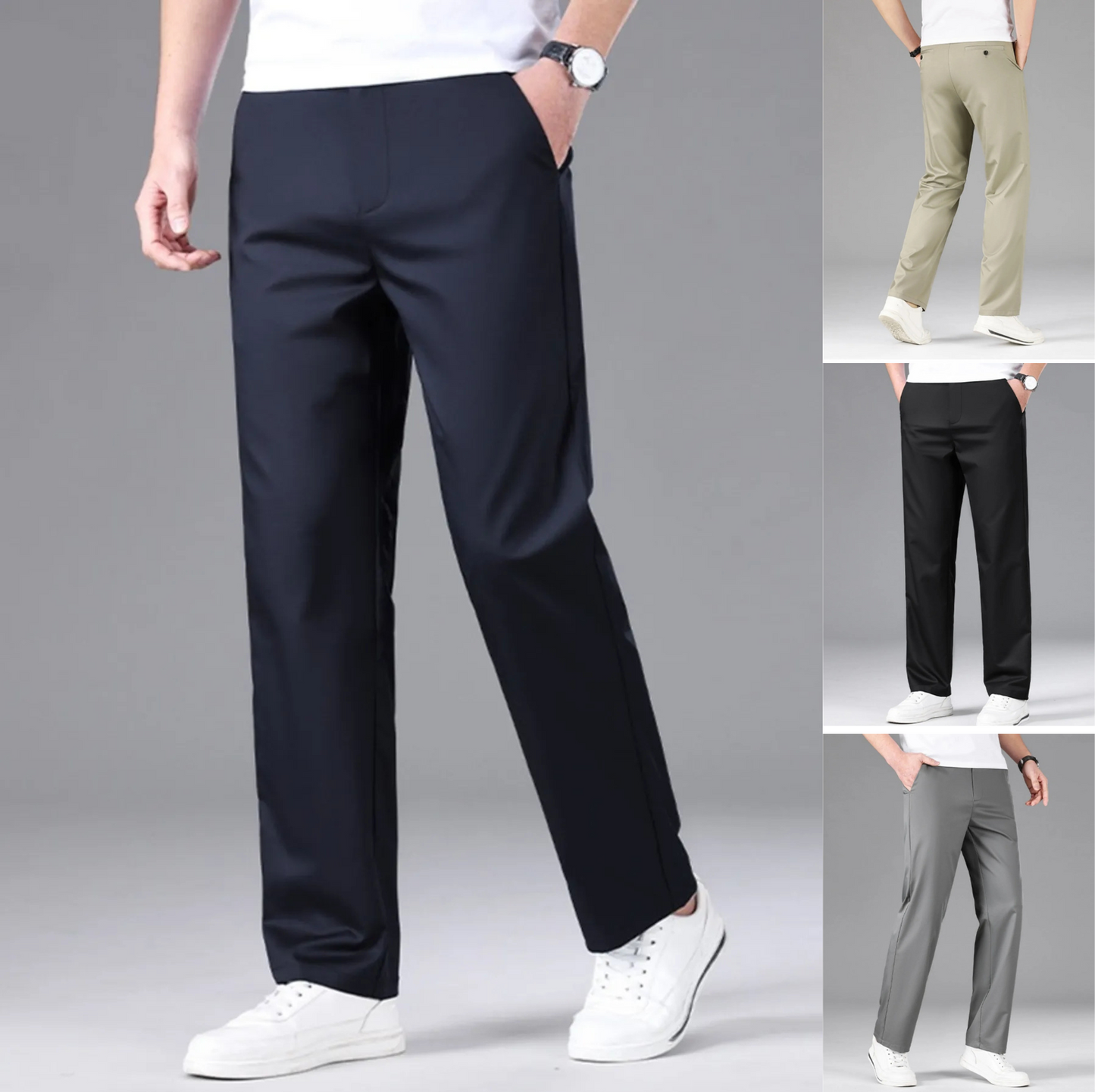 Men's Loose Fit Dress Pants