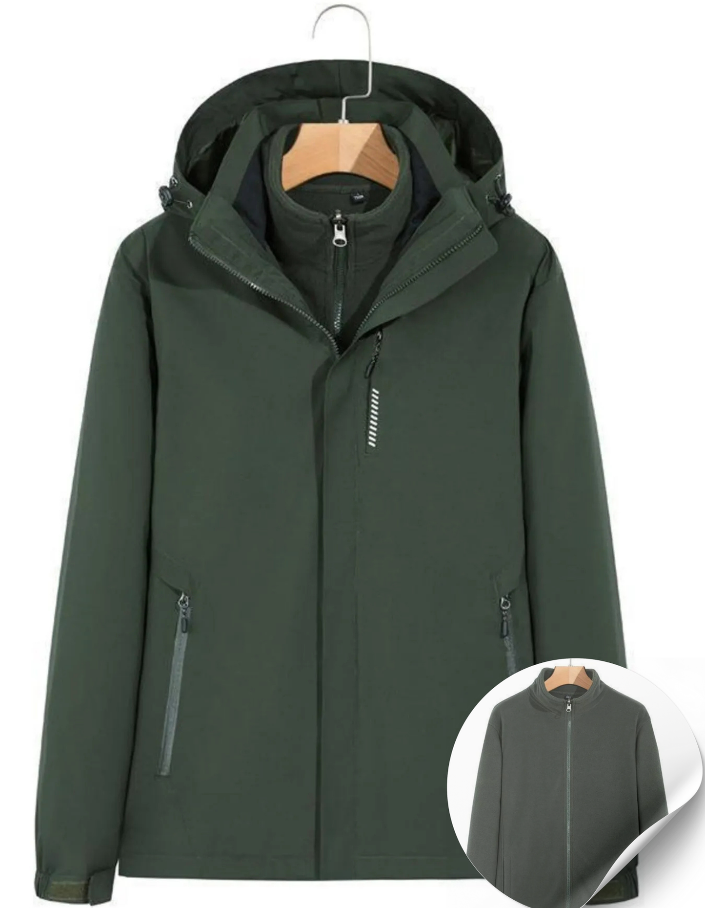 Men's Plus Size Waterproof Jacket