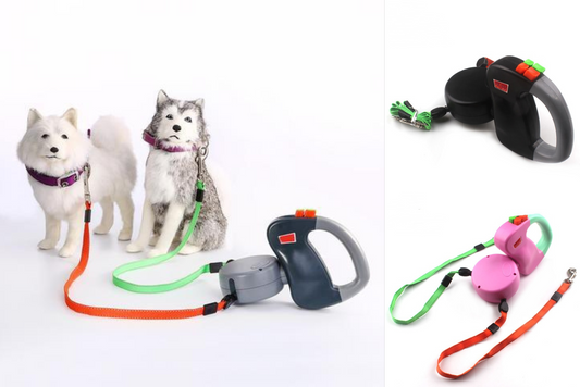 Dual Retractable Pet Leash