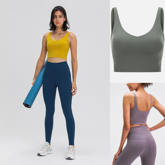Women's Millennia Scoop Neck Sports Top