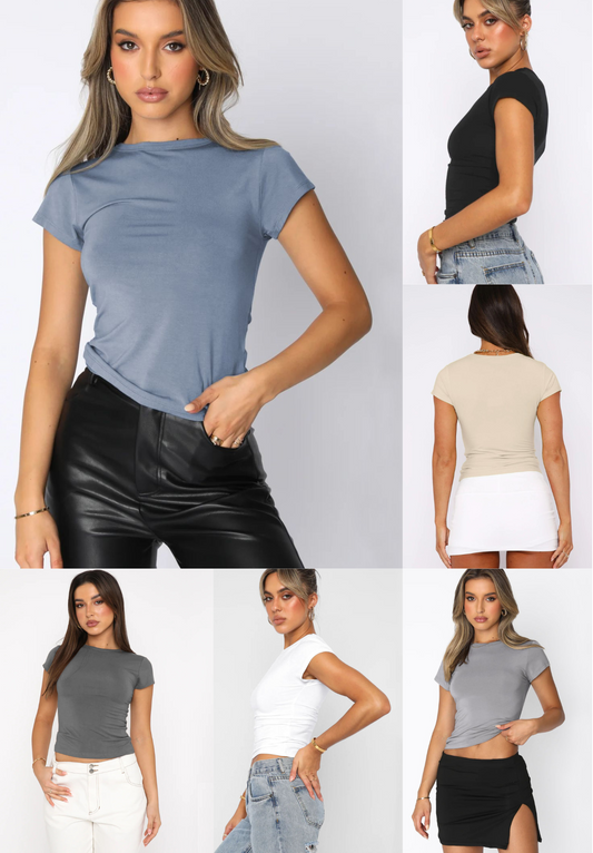 Women's Basic Crew Shirt
