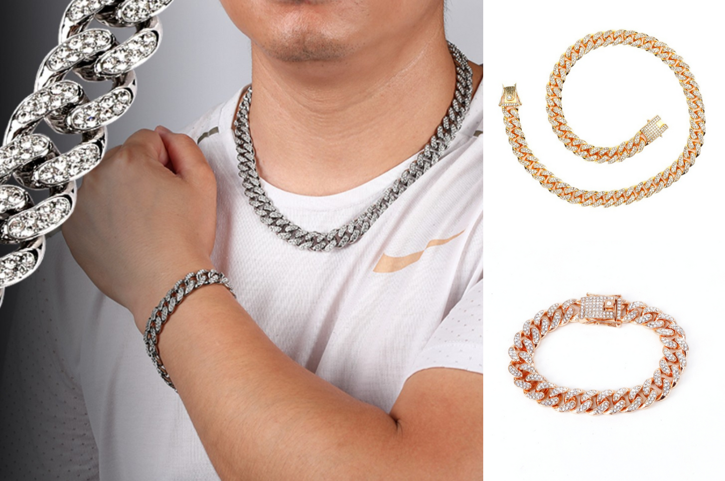 Men's Water Wave Chain