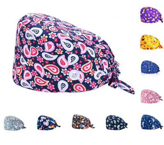 Unisex Surgical Scrub Hats