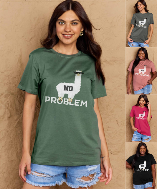 No Problem Llama T-Shirt