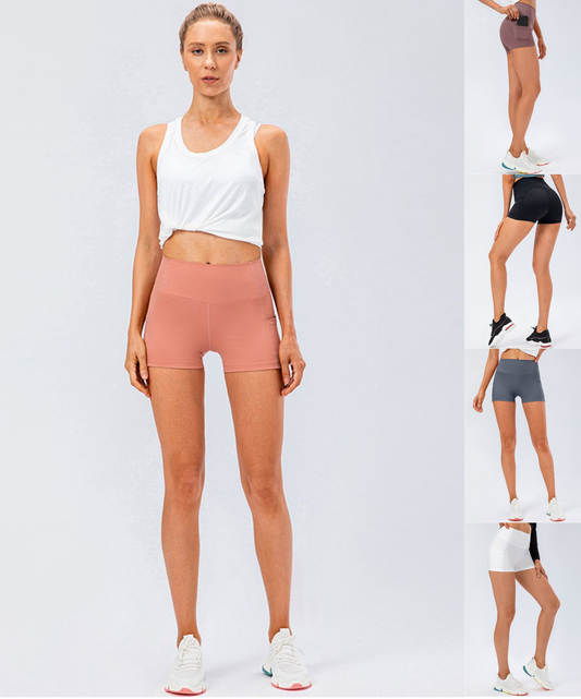 Women's Wide Waistband Active Shorts