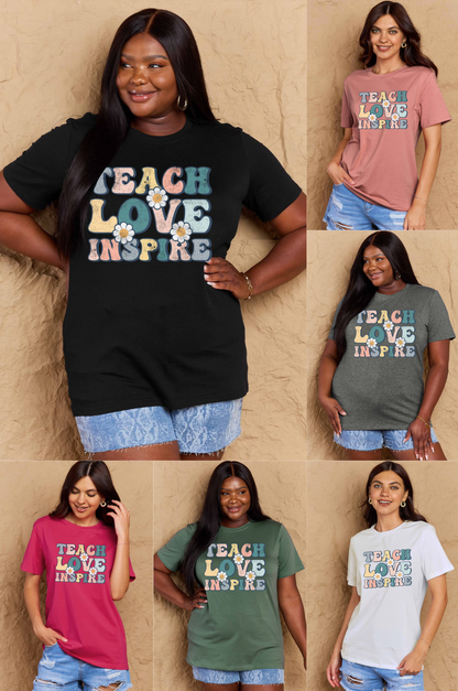 Women's Teach Love Inspire T-Shirt