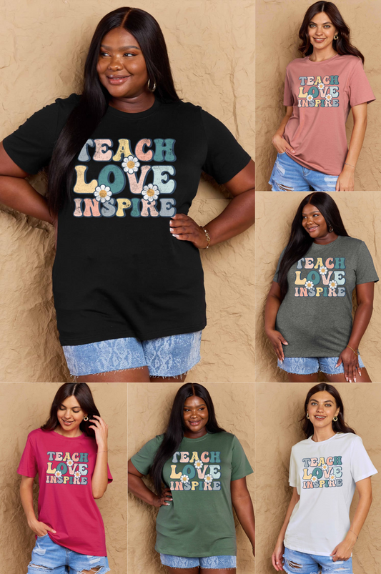 Women's Teach Love Inspire T-Shirt