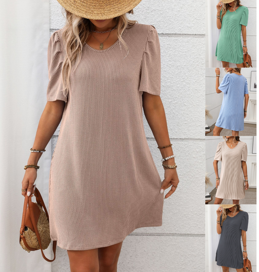 Women's Textured Mini Dress