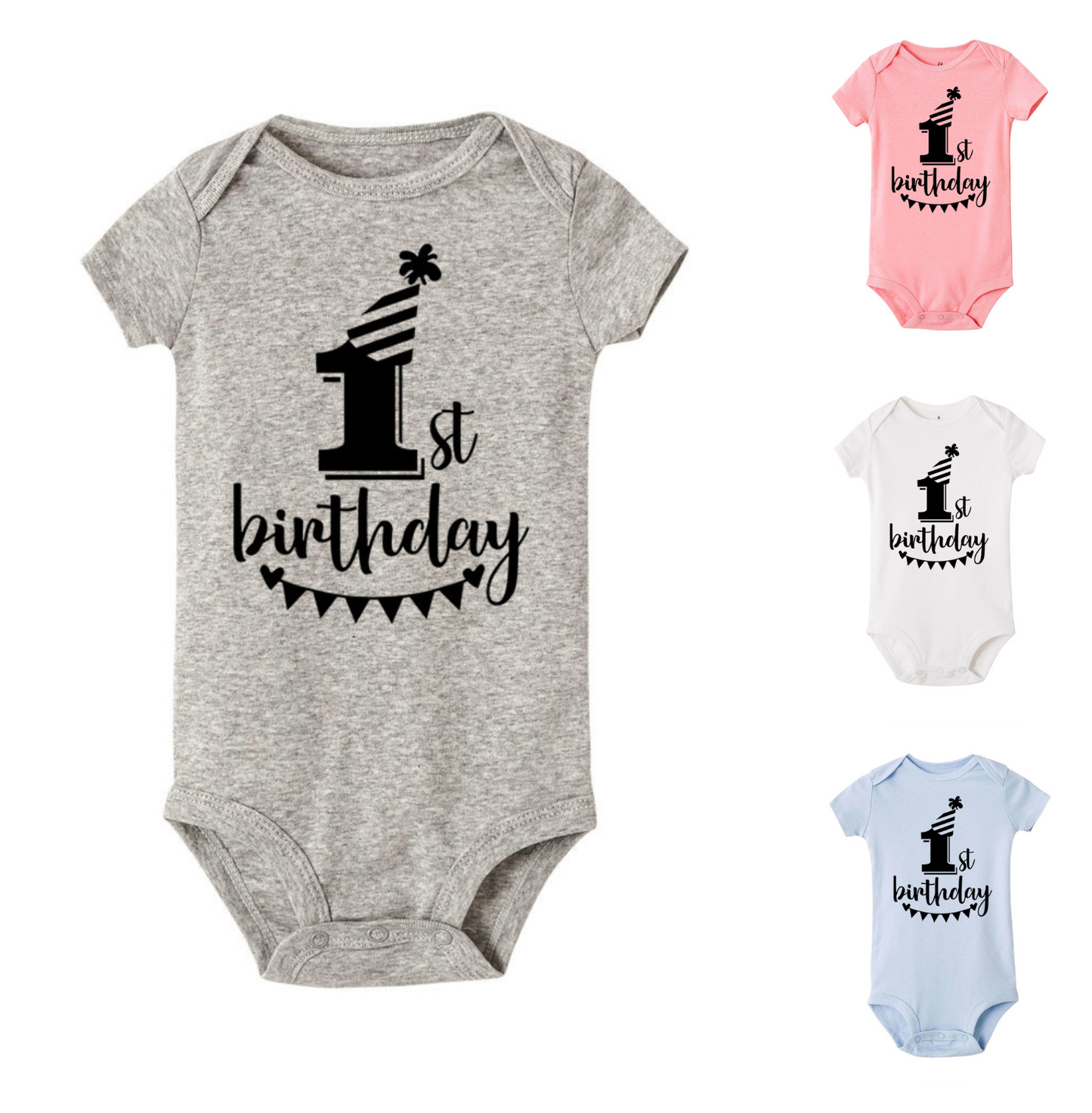 Baby 1st Birthday Onesie