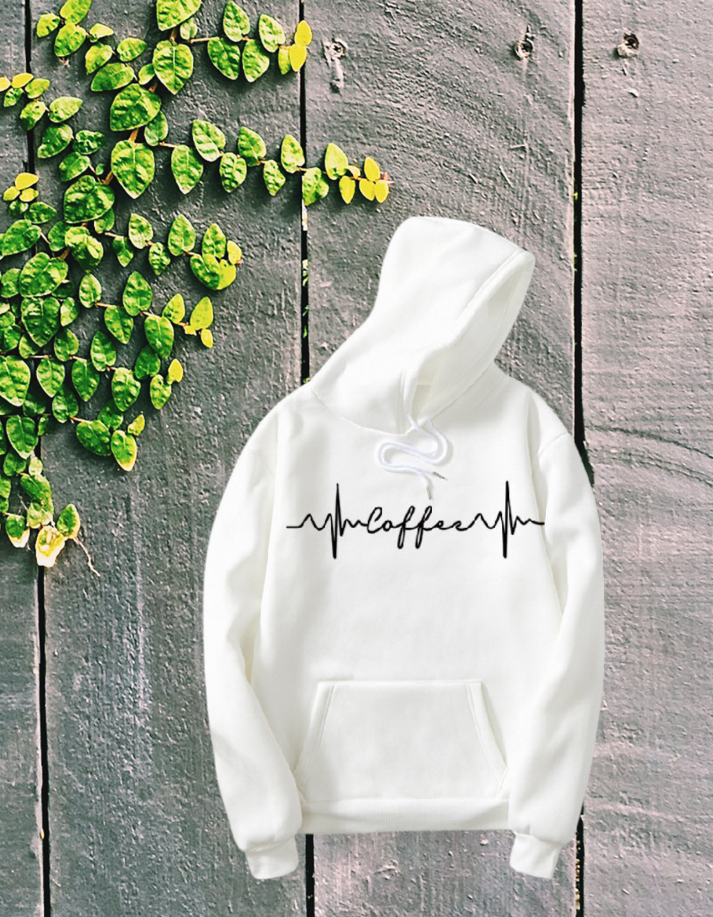 Coffee Heartbeat Hoodie
